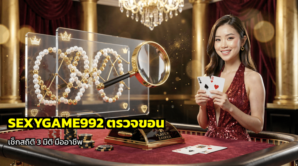 SEXYGAME992 ตรวจขอน
