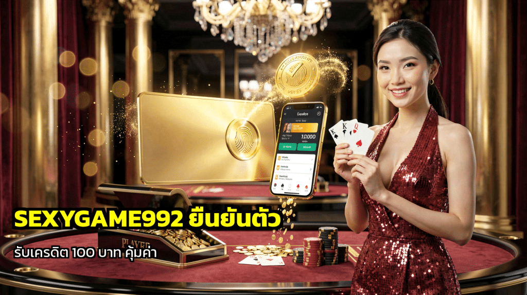 SEXYGAME992 ยืนยันตัว