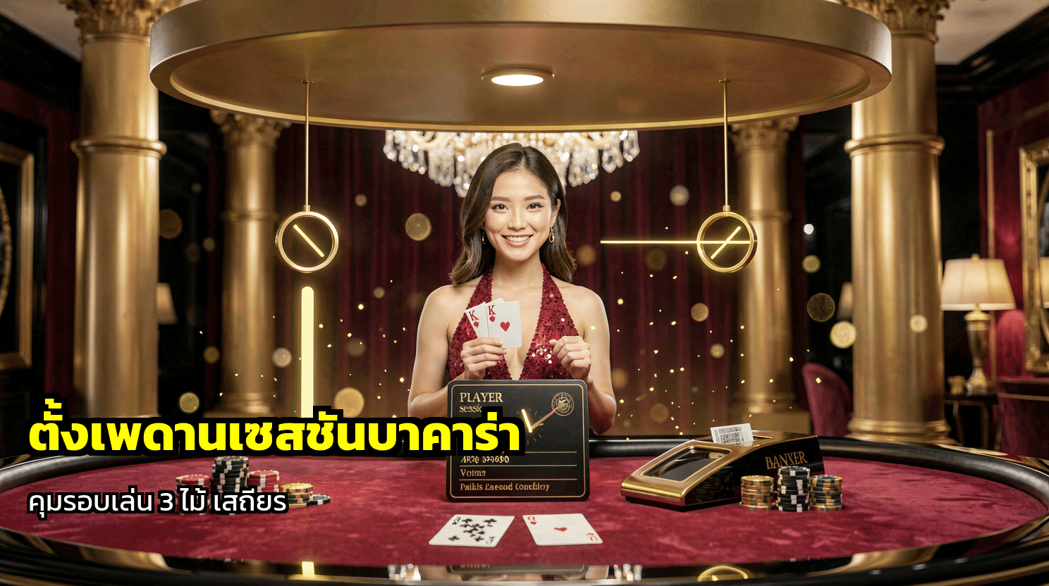 ตั้งเพดานเซสชันบาคาร่า