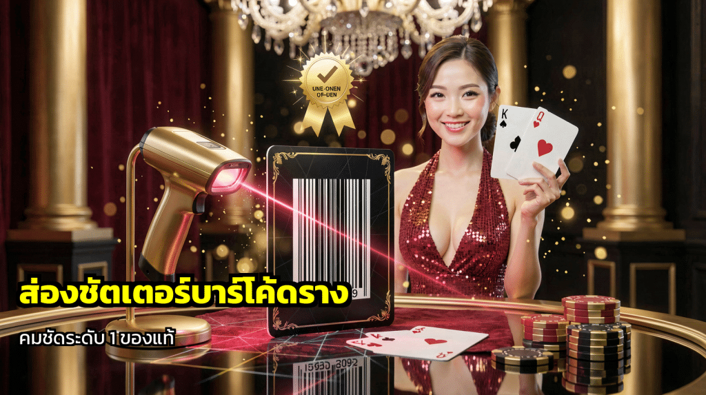 ส่องชัตเตอร์บาร์โค้ดราง