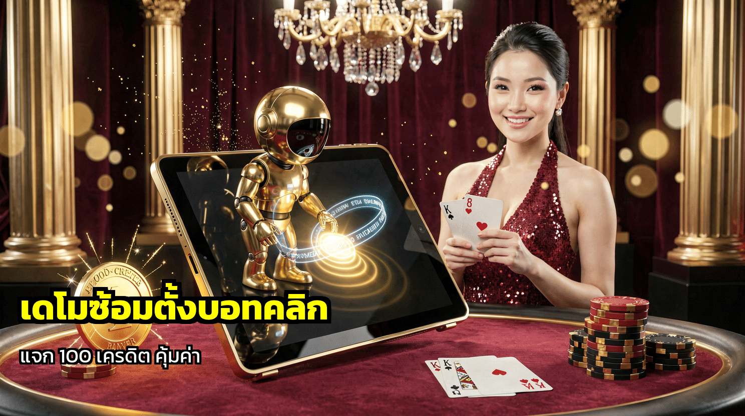 เดโมซ้อมตั้งบอทคลิก